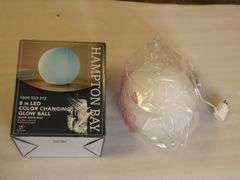New 8" Dia. LED Color Changing Ball