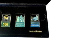 Limited Edition United Parcel Service (UPS) 100th Anniversary Pin Set