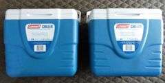 2 New COLEMAN 9 Qt Portable Hard Coolers