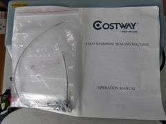 COSTWAY 12" Foot Pedal Fast Heat Sealer