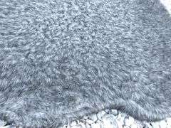 Super Soft Grey Plush Pet Bed @2.5ft x 3ft