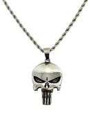 Men's "Biker" Styled Necklace & Pendant Set