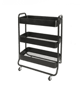 New Neatfreak Black Extra Wide Rolling Cart