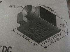 New PANASONIC FV-1115VQ1 Ventilation Fan