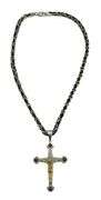 Men's "Biker" Styled Necklace & Pendant Set