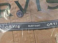 New ORVIS Bush Shirt- Large