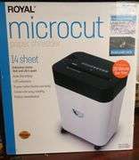 ROYAL MicroCut Shredder - Tested & Works, in original box