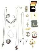 Large Collection of Vintage Costume & Sterling Jewelry