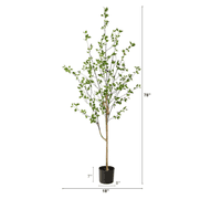 New 6.5ft Minimalist Artificial Citrus Tree
