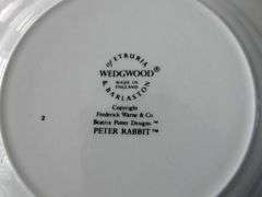 Beatrix Potter PETER RABBIT "Sick in Bed" 7" Plate