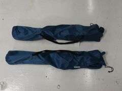 2 Blue OZARK TRAIL Bag Chairs