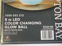 New 8" Dia. LED Color Changing Ball