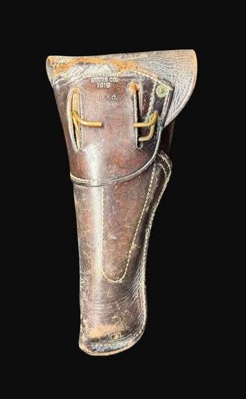 WW1 Warren .45 Colt 1911 Leather Holster