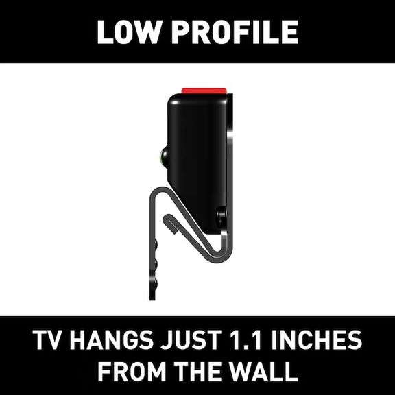 Sanus 22 to 55 inch No Stud Required Fixed Indoor Wall TV mount Fits TVs up to 55-in ( Hardware Incl