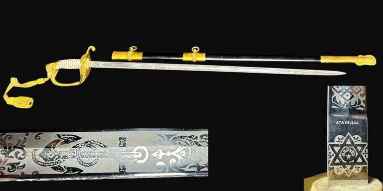 U.S. Navy Dress Sword with Scabbard