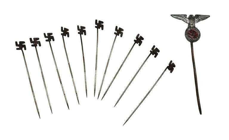 Nazi Party Stick Pin Assortment