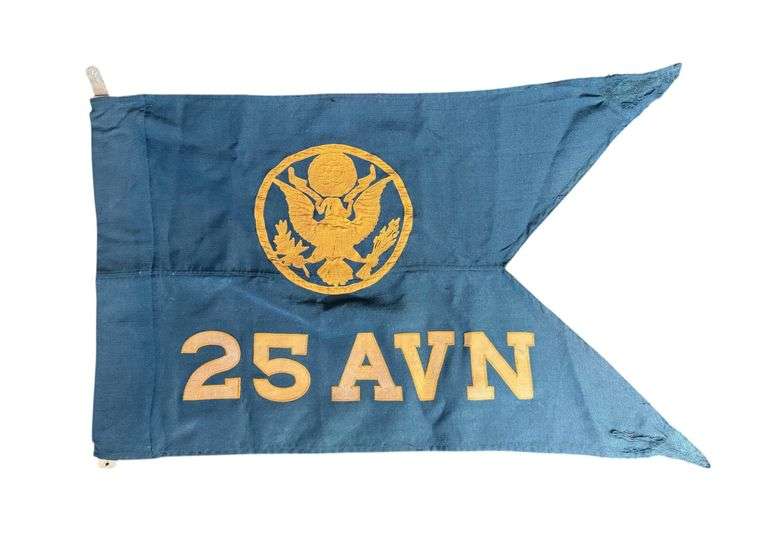 Vintage U.S. Army 25th Aviation Regiment Flag