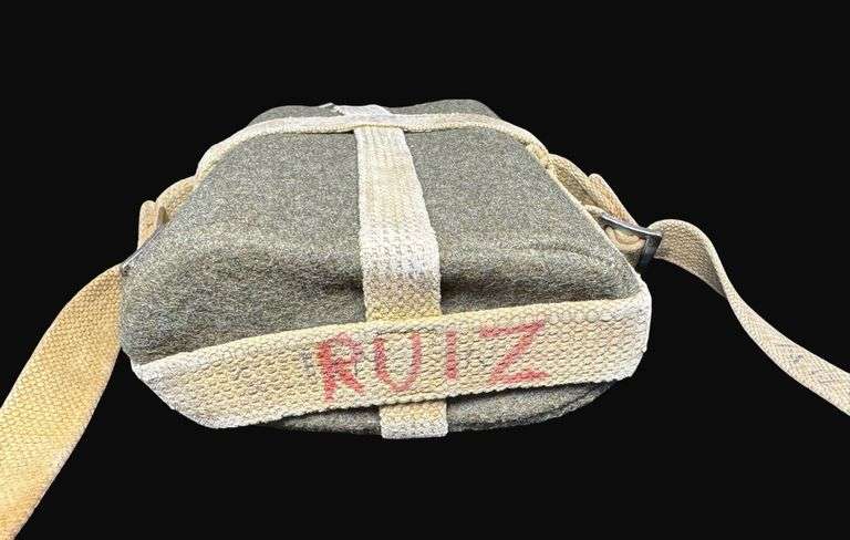 Original British WW2 Canteen with Carrier