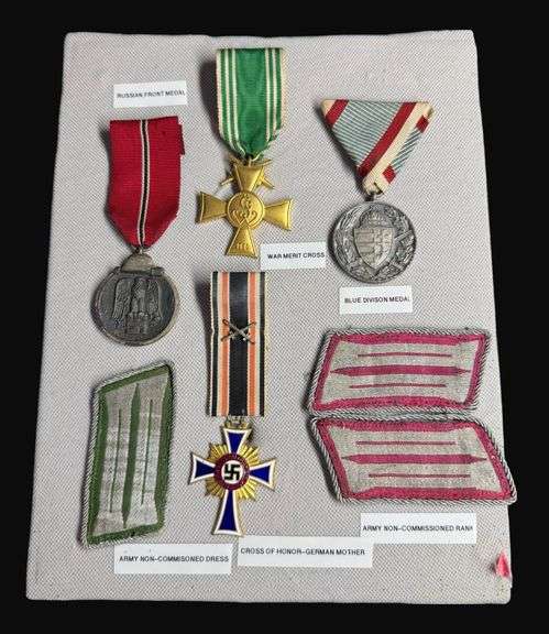 German Third Reich Ribbon and Patch Assortment