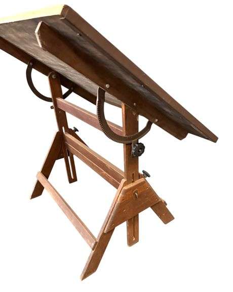 Vintage Adjustable Drafting Table