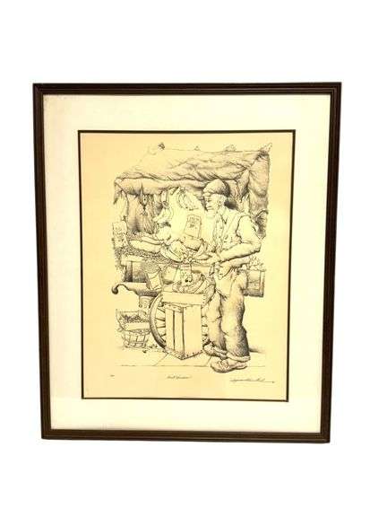 Seymour Rosenthal (1921-2007) | Signed & Numbered Original Lithograph