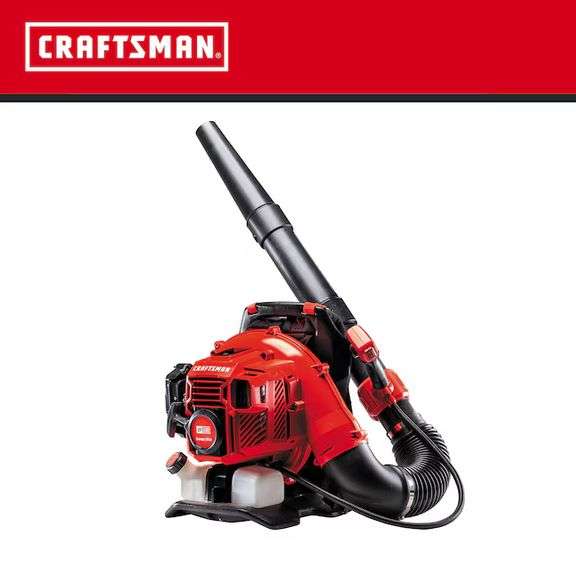 CRAFTSMAN BP510 51-cc 2-cycle 600-CFM 220-MPH Gas Backpack Leaf Blower
