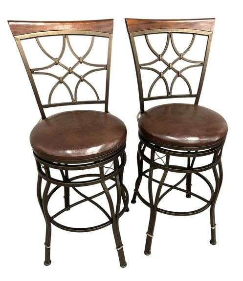 Pair of Swivel Bar Stools ( 28" tall seats ) Pub Height