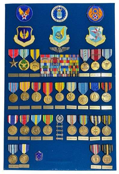 U.S. Air Force Badge, Ribbon, and Patch Assortment