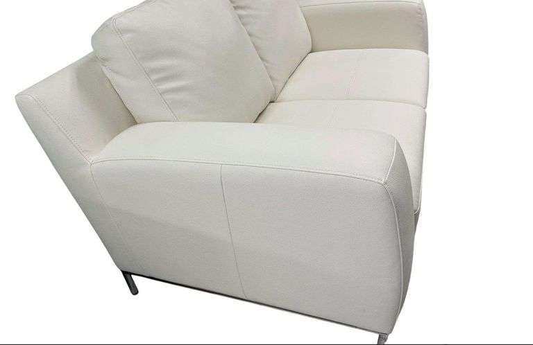 Carlo Perazzi Italian Leather Loveseat