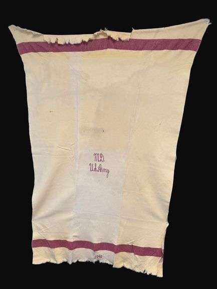 1940 U.S. Army Wool Medical Blanket