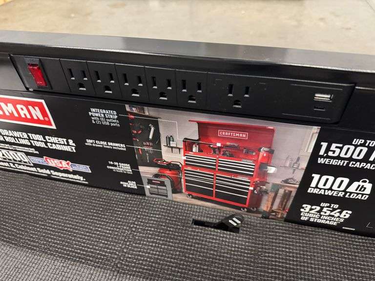 Craftsman 52" Wide Top Box Tool Chest w/ Drawers....SEE DESCRIPTION!