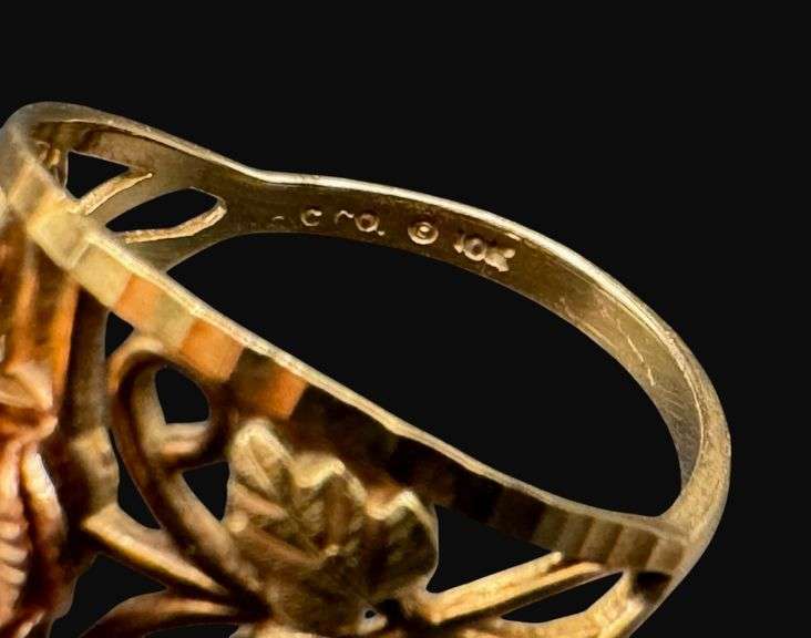 Stamped 10K Gold Ring [2.33g]