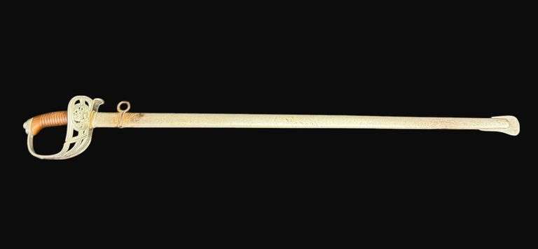 WW1 Bavarian Model 1889 Officer’s Royal Lion Head Sword