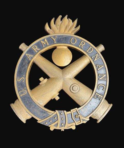 U.S. Army Ordnance Corps Bronze Wall Plaque