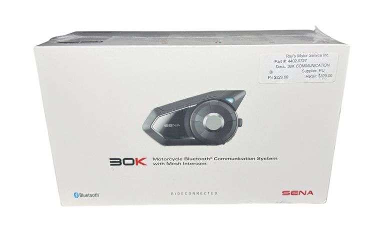 Sena 30K Motorcycle Bluetooth Communication System