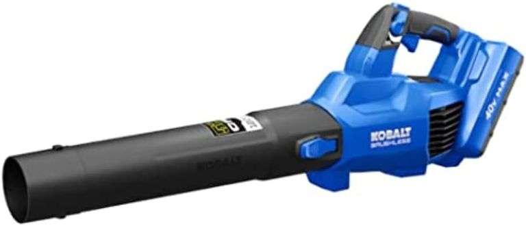 Kobalt Gen4 40-Volt 520-CFM 120-MPH Cordless Electric Leaf Blower (Tool Only)