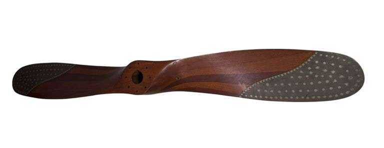 Antique Burgess Co. Wood Airplane Propeller