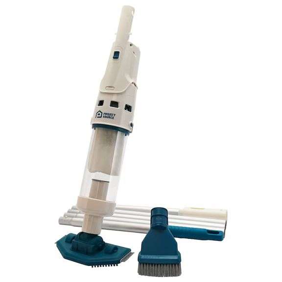 Project Source 7.5-in Handheld Pool Vacuum