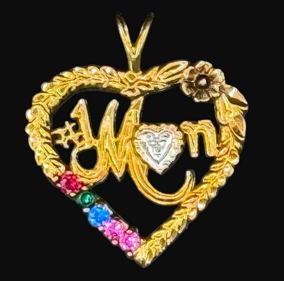 Tested 10K Gold Mother’s Pendant [1.56g]
