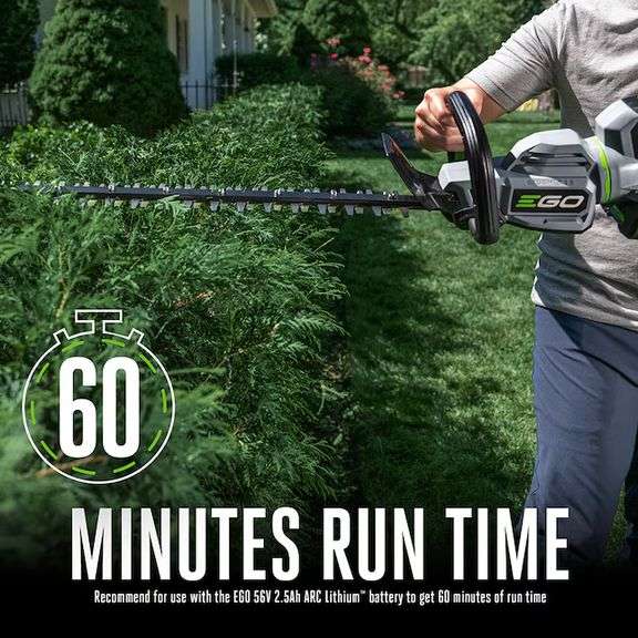 EGO POWER+ 56-volt 26-in Battery Hedge Trimmer w/ 56 Volt Battery!!!