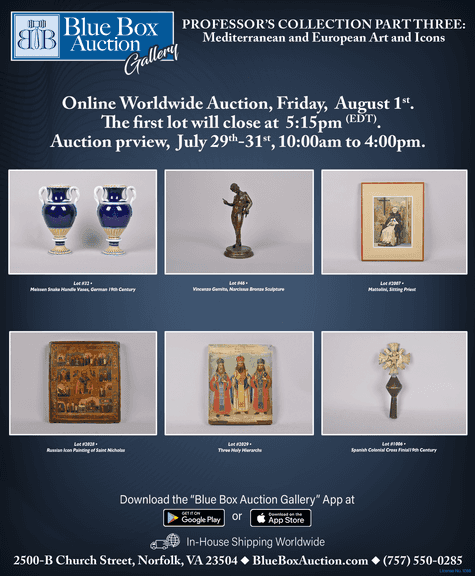 Professor’s Collection Part Three: Mediterranean and European Art and Icons