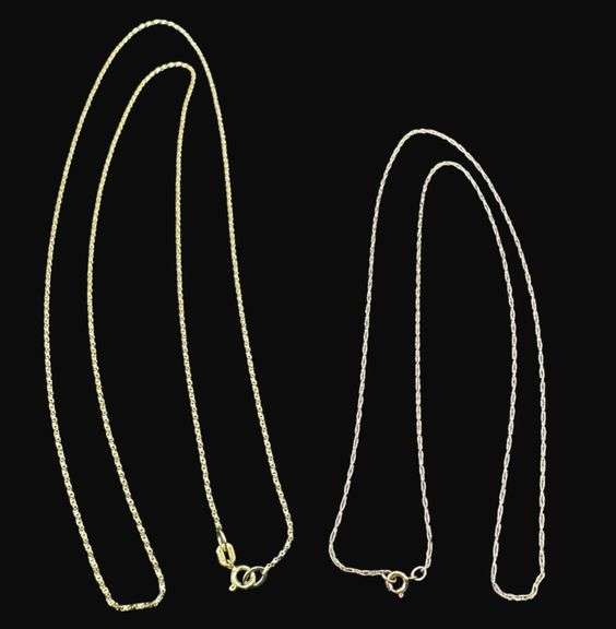 Stamped 14K Gold Chain Assortment [3.25g]