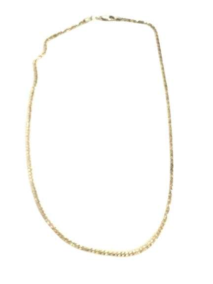 21" Serpentine 925 Italy Necklace