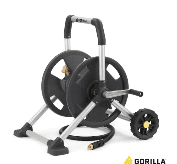 Gorilla 175 ft. Aluminum Zero Rust Mobile Hose Reel - NEW!