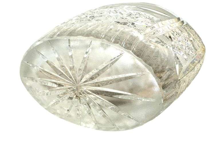 Pope John Paul II Large Crystal Vase
