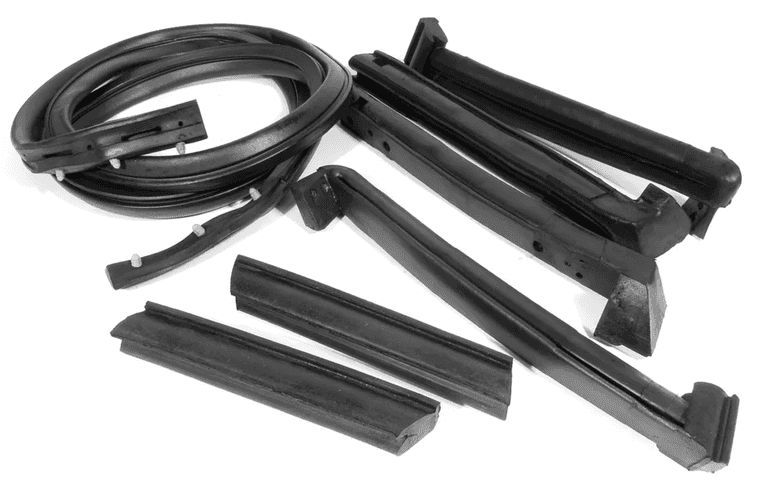 1984-1996 Corvette Deluxe Targa Top Seal Kit + Window Sweeps ( New )