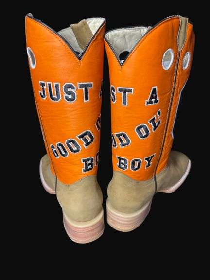 Rockin Leather “Just a Good Ol Boy” Men’s Western Boots