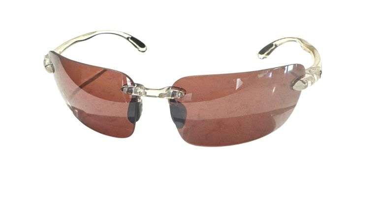 Costa Cayan Crystal Silver w/ Copper 580 Lenses