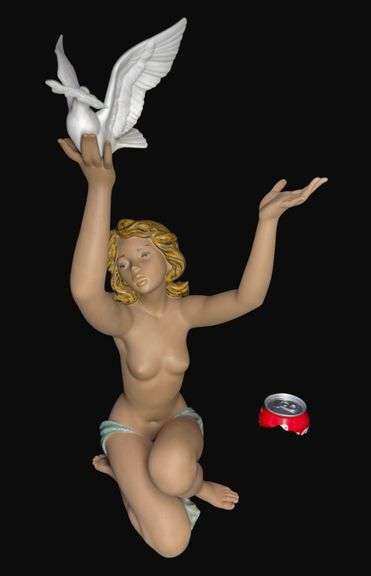 Lladro “Peace Offerings” Porcelain Statue