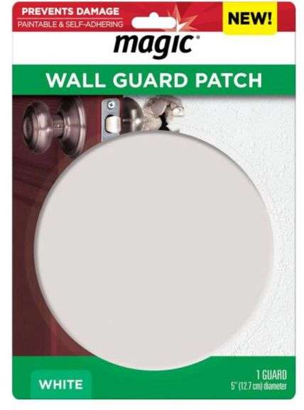 Six Count - 5 inch Magic Round Wall Guard Patches